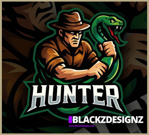 Logodesign HunterSnake