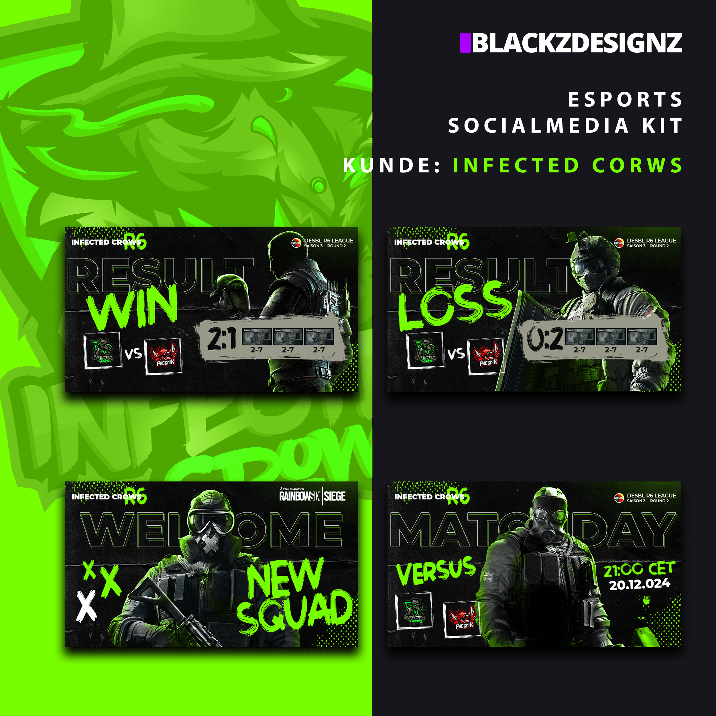 Social-Media-Design InfectedCrows